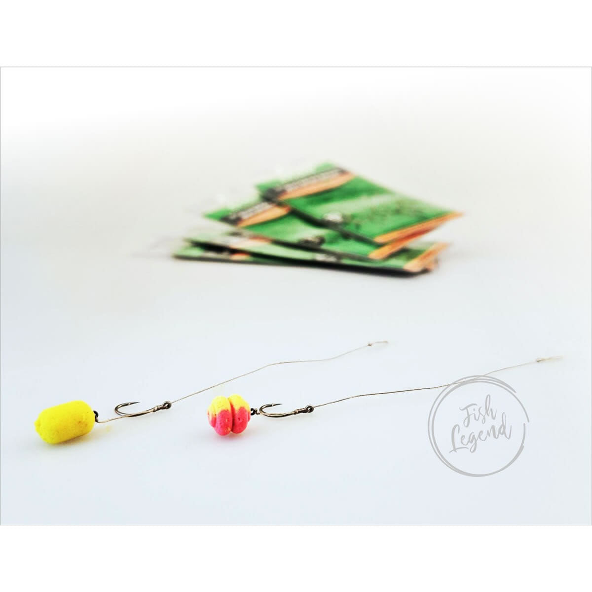 Carlige Legate ZFISH Method Feeder Rig Spike Braid Carlig Spin 6mm Fir 15lbs 5buc/pac