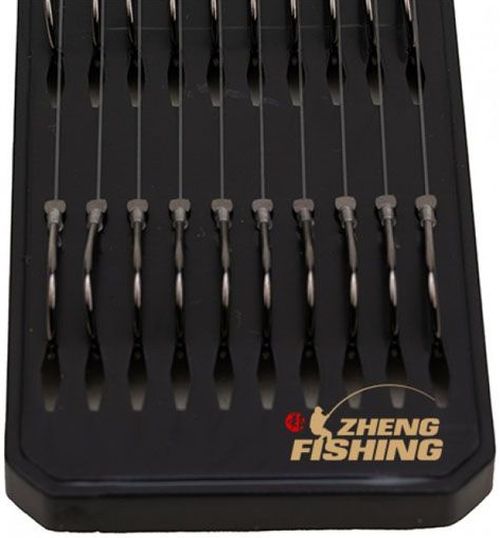 Carlige Legate Zheng Fishing Carp 70cm 0.18mm 10buc/pac