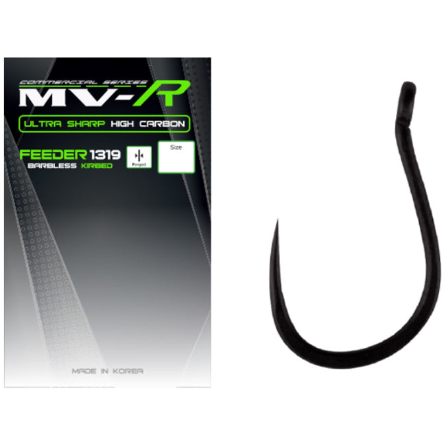 Carlige MAVER MV-R 1319 Feeder Eyed Barbless, Nr.14, 20buc/pac
