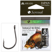 Carlige MIKADO Sensual Tanago W/Ring BN 10buc/pac