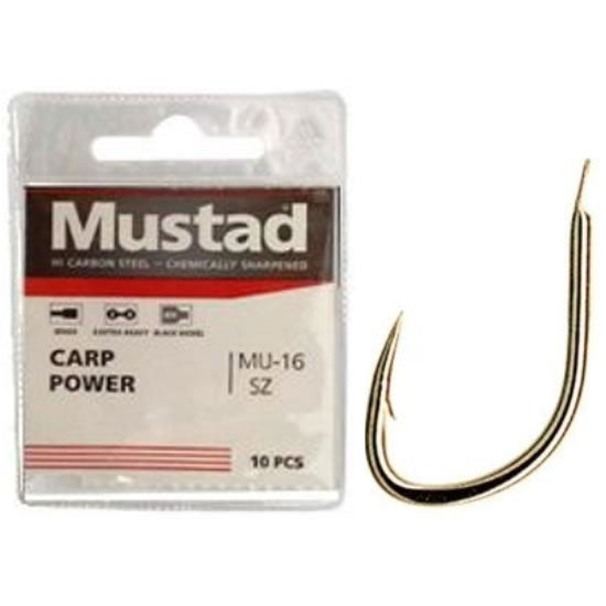 Carlige MUSTAD Power Carp MU16 10buc/pac