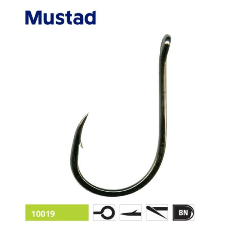 Carlige MUSTAD Ultrapoint Eyed Nickel 10019BLN 10buc/pac