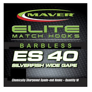 Carlige Maver Seria Elite ES40 Silverfish Wide Gape