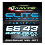 Carlige Maver Seria Elite ES43 Silverfish Wide Gape