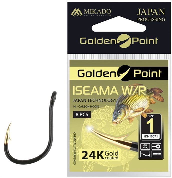 Carlige Mikado Golden Point Iseama W/R