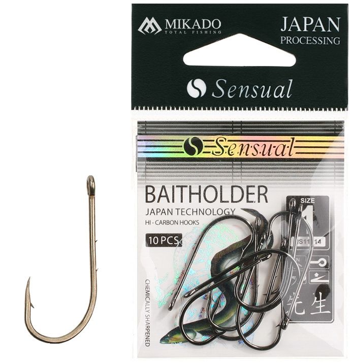 Carlige Mikado Sensual Baitholder, Nr.2, 10buc/plic