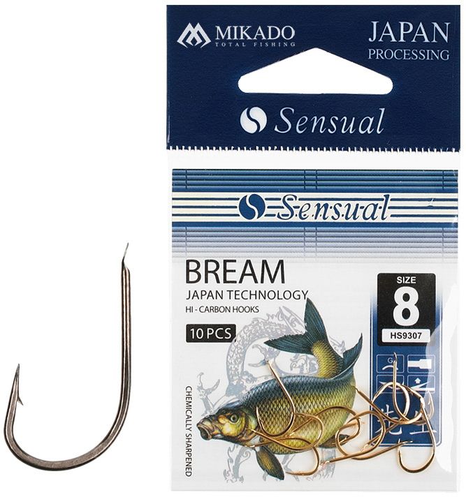 Carlige Mikado Sensual Bream BN, Nr.12, 10buc/plic