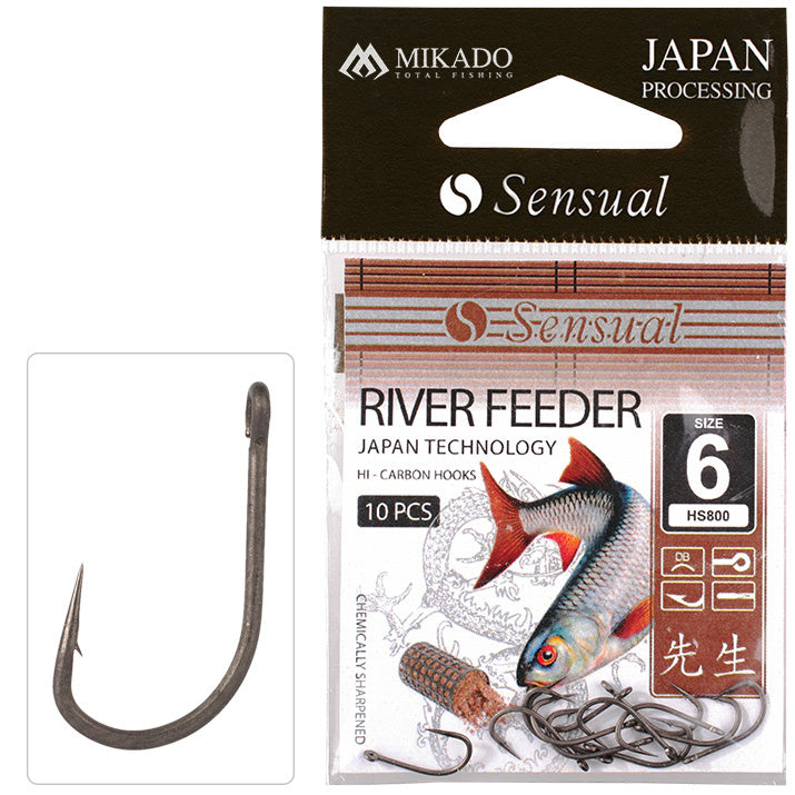 Carlige Mikado Sensual River Feeder DB 10buc/plic