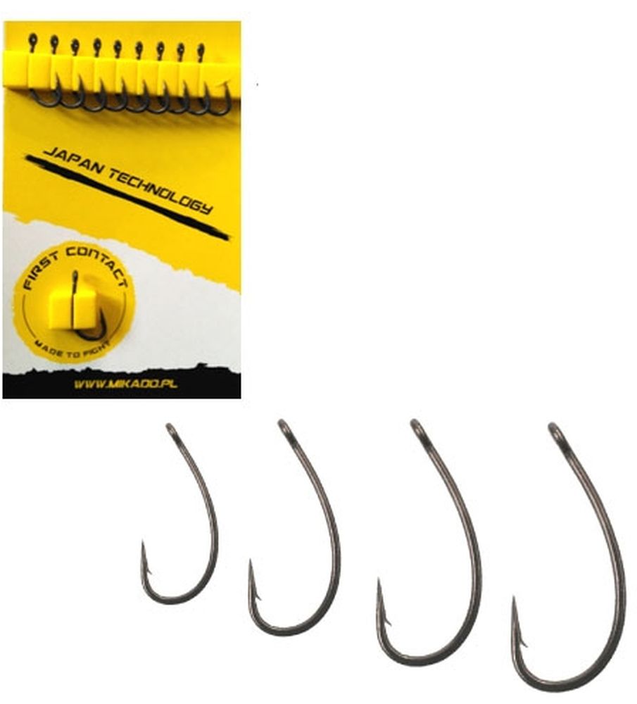 Carlige Mikado Territory Teflon Mussa 10buc/plic