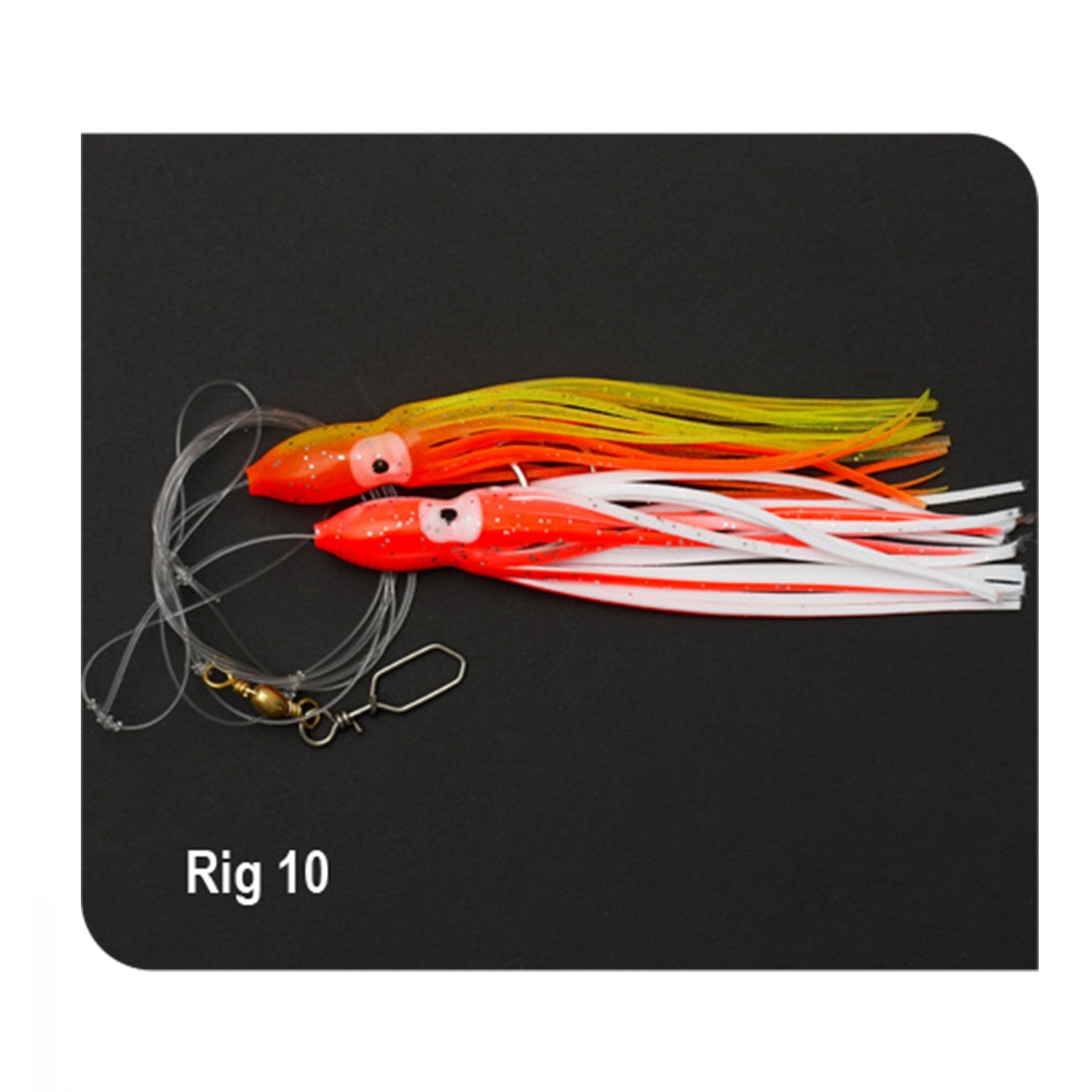 Carlige Montate Ron Thompson 10 Octopus III No.5/0 UV 120cm/6.5cm 0.60mm