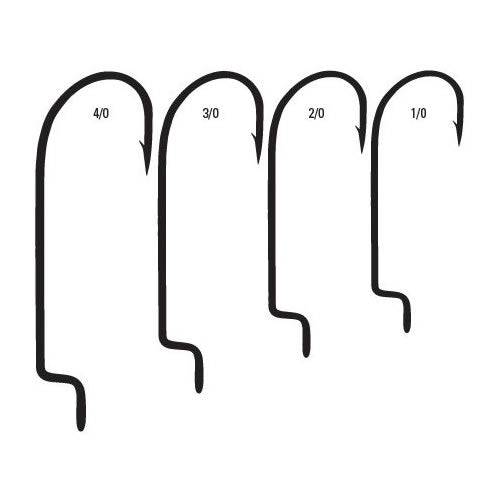 Carlige Mustad BLN Offset Worm Nr. 2/0