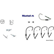 Carlige Mustad Offset Lestate Power Lock Plus pentru Twister 3buc/plic