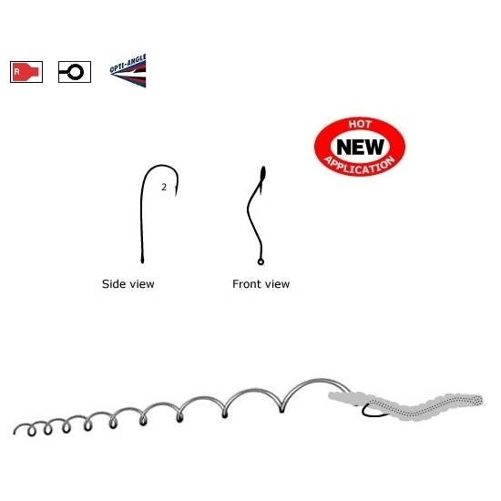 Carlige Mustad Slow Death 33862 NPBER 15buc