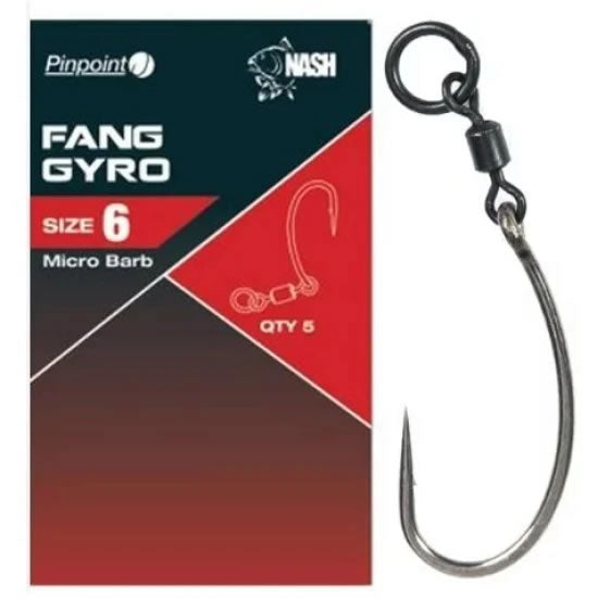 Carlige NASH Pinpoint Fang Gyro Hooks