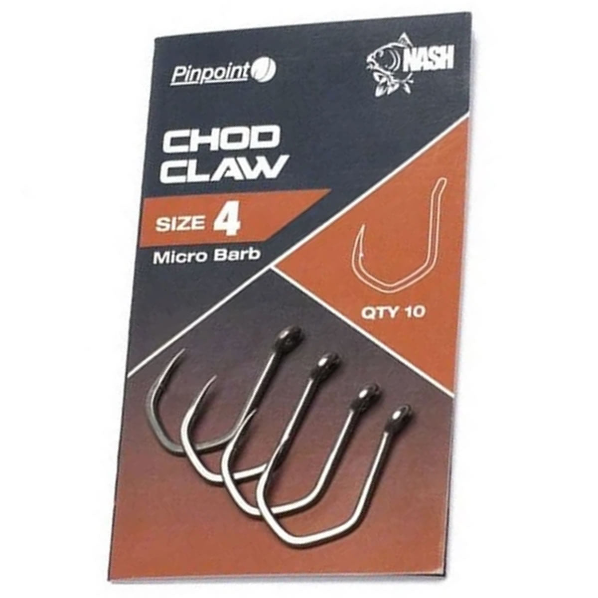 Carlige Nash Chod Claw Micro Barbed 10buc/plic