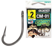Carlige OWNER CM-01 Carp Master Flyliner Magic Fusso