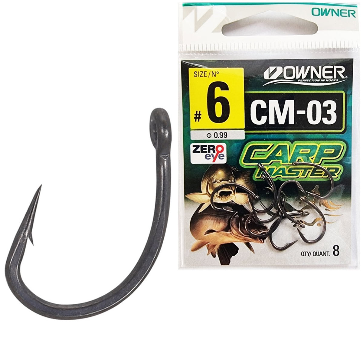 Carlige OWNER CM-03 Carp Master Tsuyoshi Magic Fusso