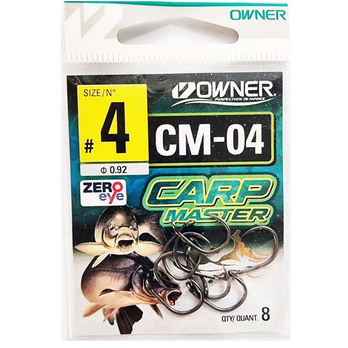 Carlige OWNER CM-04 Carp Master Aya Magic Fusso