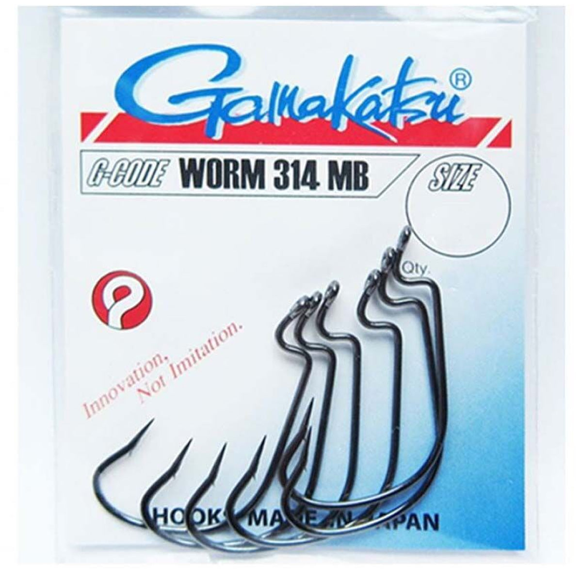 Carlige Offset Gamakatsu Worm-314 MB 6buc/pac