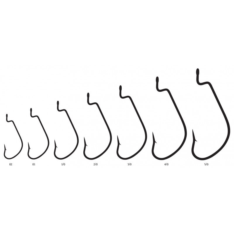 Carlige Offset Rapture Worm 10buc/plic