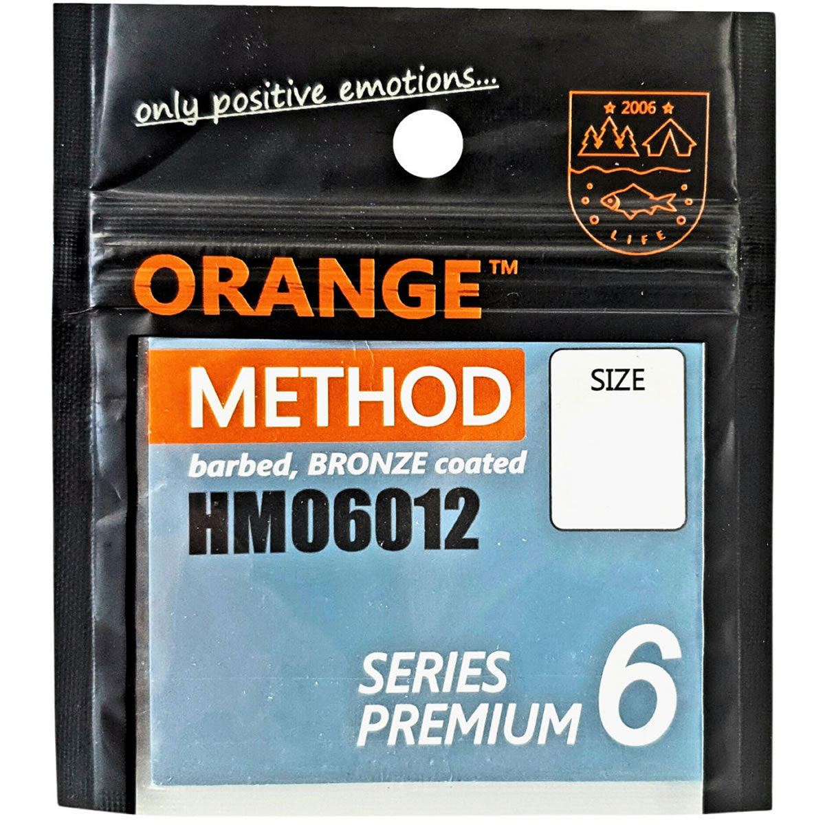 Carlige Orange Method Bronze Coated Premium Series 6, Nr.10, 8buc/pac