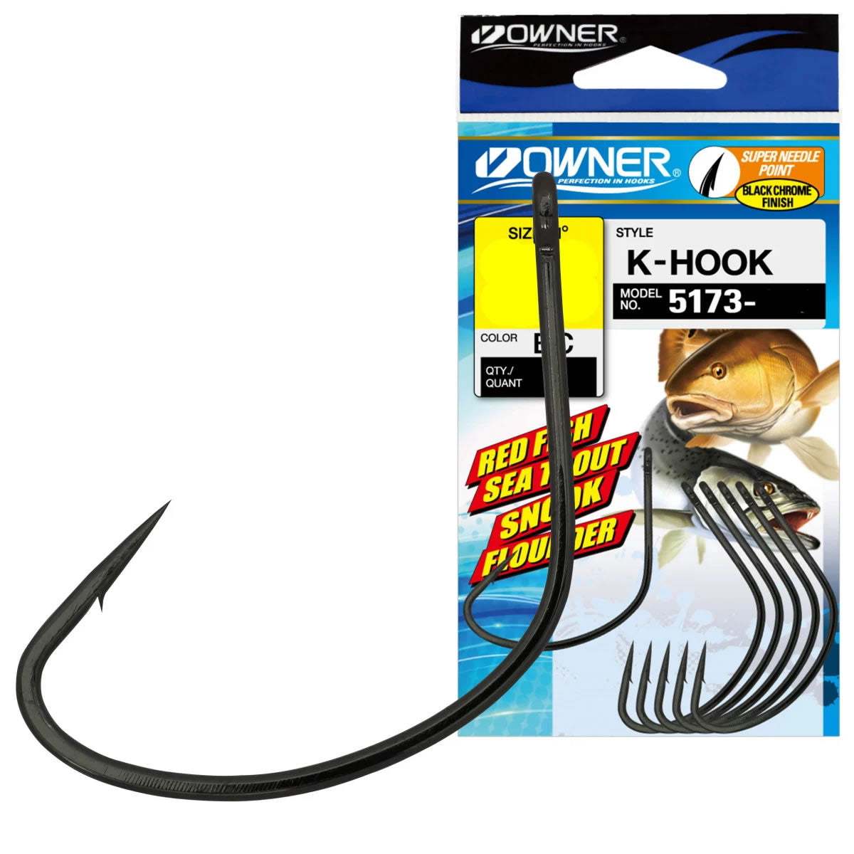 Carlige Owner 5173 K-Hook 4buc/pac