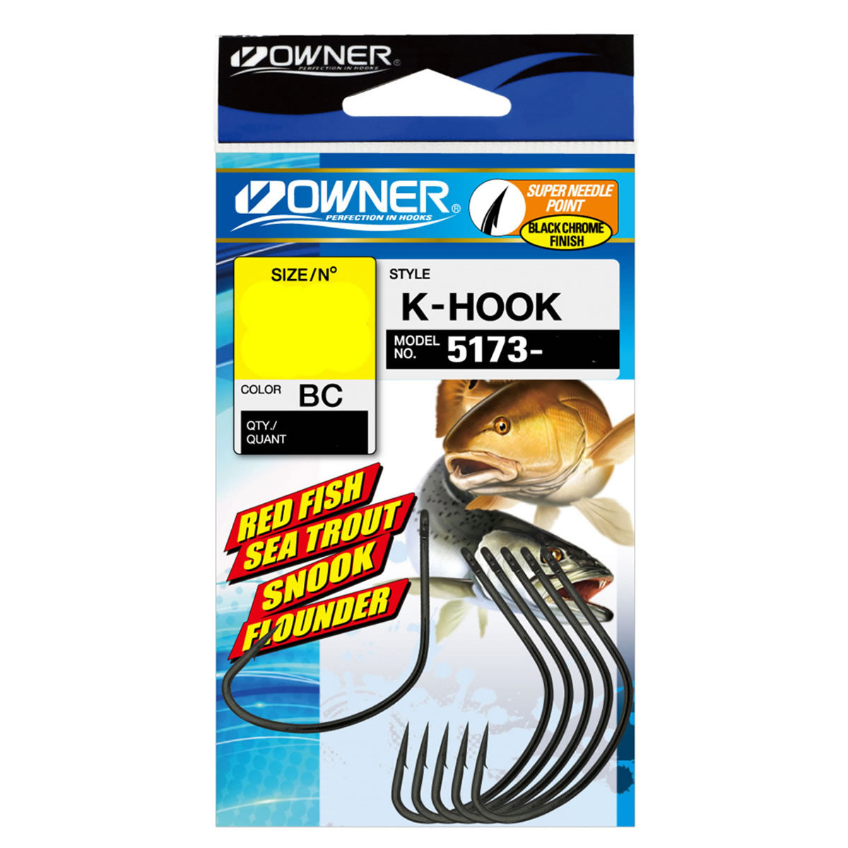 Carlige Owner 5173 K-Hook 4buc/pac