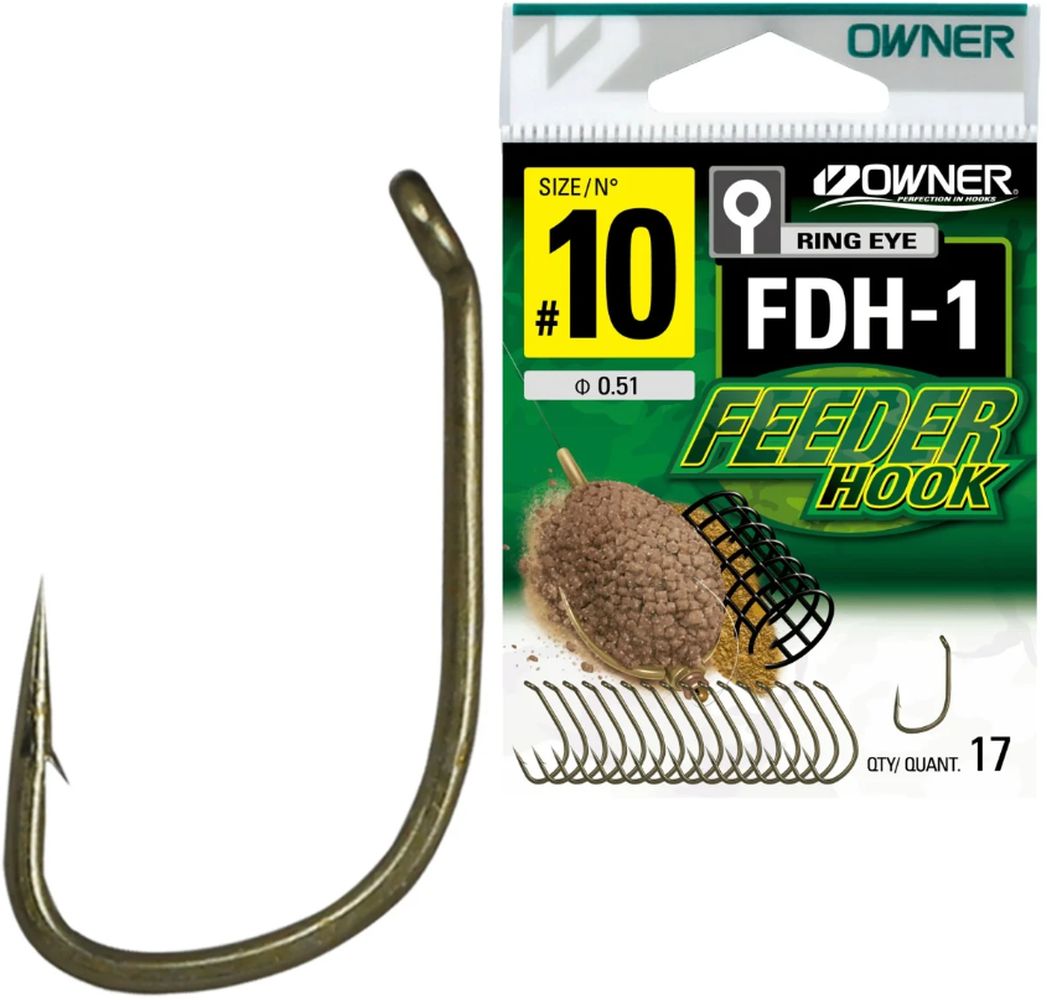Carlige Owner FDH-1 Amano Tenkara W/Eye Brown