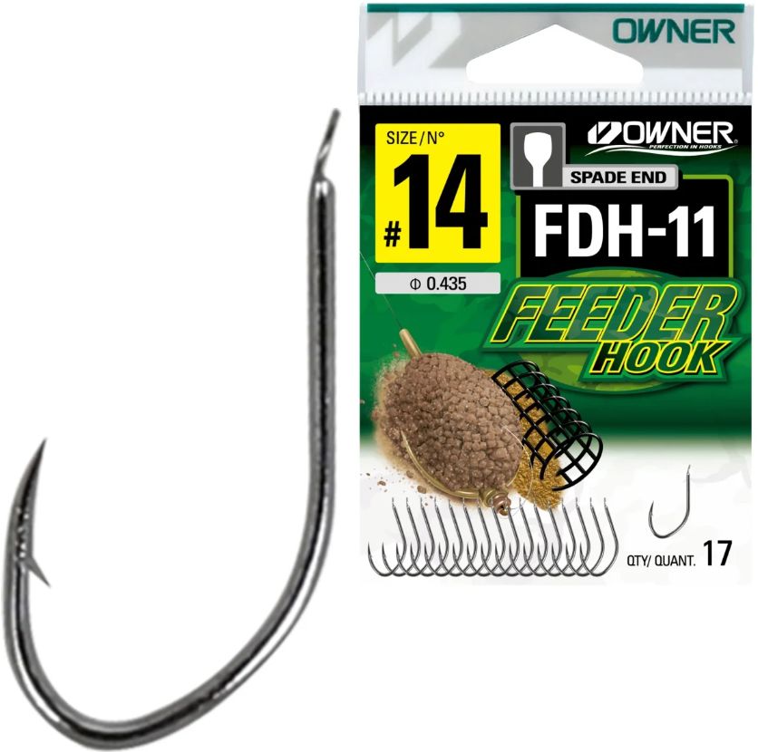 Carlige Owner FDH-11 TK Koaji Black Chrome 17buc/pac
