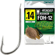 Carlige Owner FDH-12 Furansu Nickel 20buc/pac