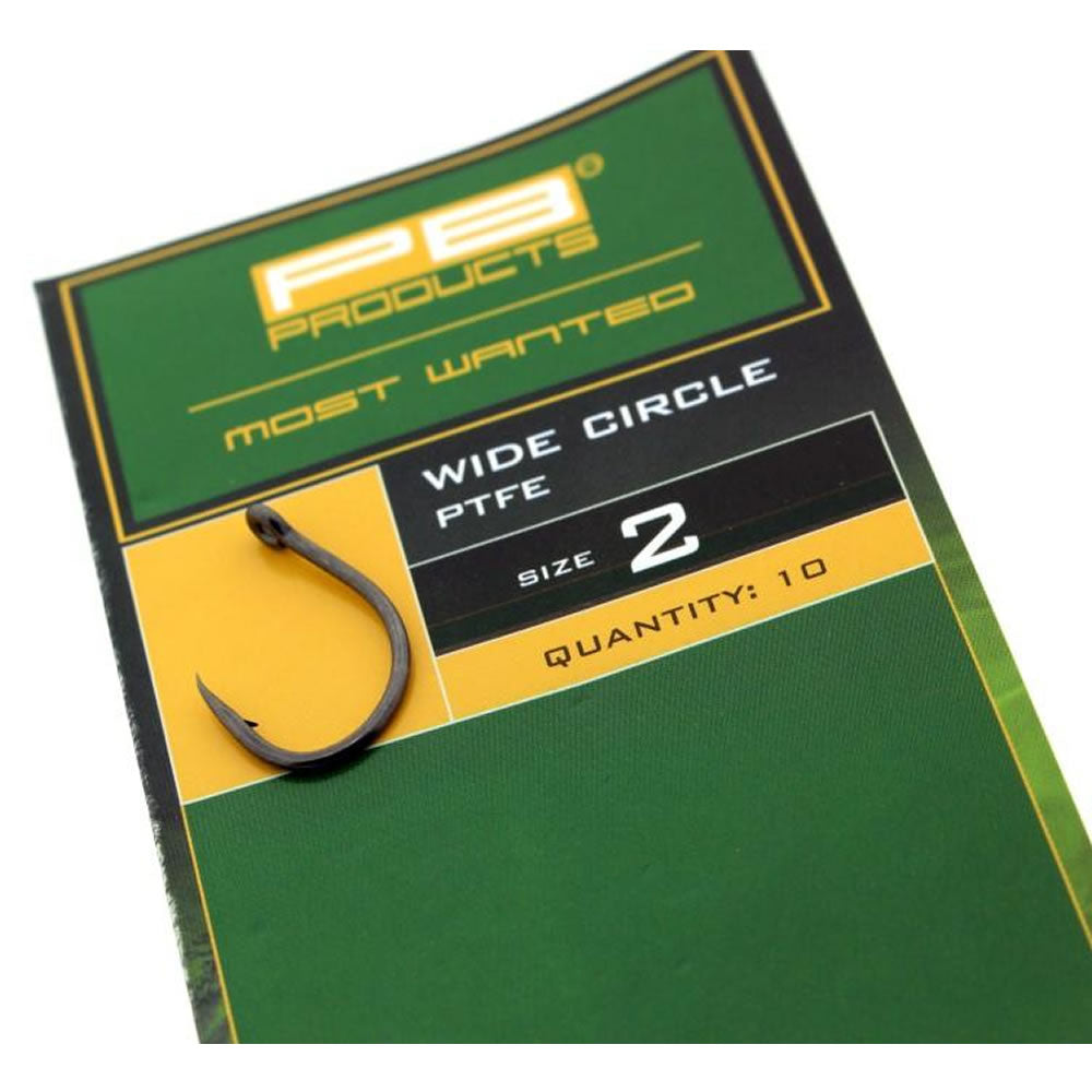 Carlige PB Products Wide Circle PTFE Hooks 10buc/pac