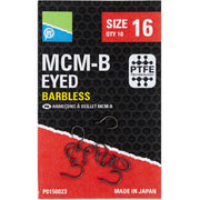 Carlige PRESTON MCM-B cu Ochet, Nr.18, 10buc/plic