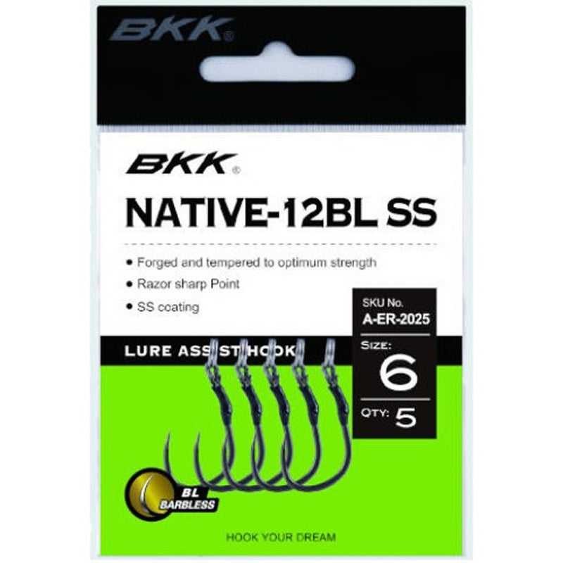 Carlige Pastrav Bkk Native-12BL SS 5buc/plic