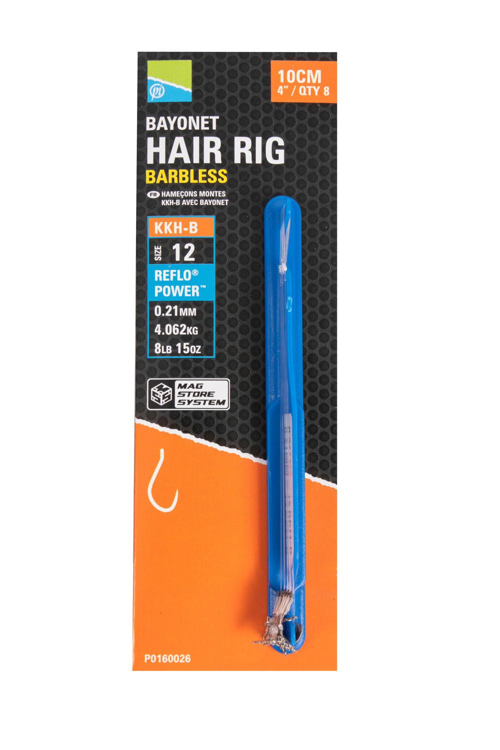 Carlige Preston  Legate  Method  KKH-B Bayonet Hair Rigs Nr 12  8buc/plic