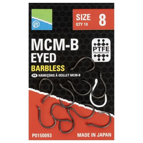 Carlige Preston MCM-B Eyed 10buc/plic