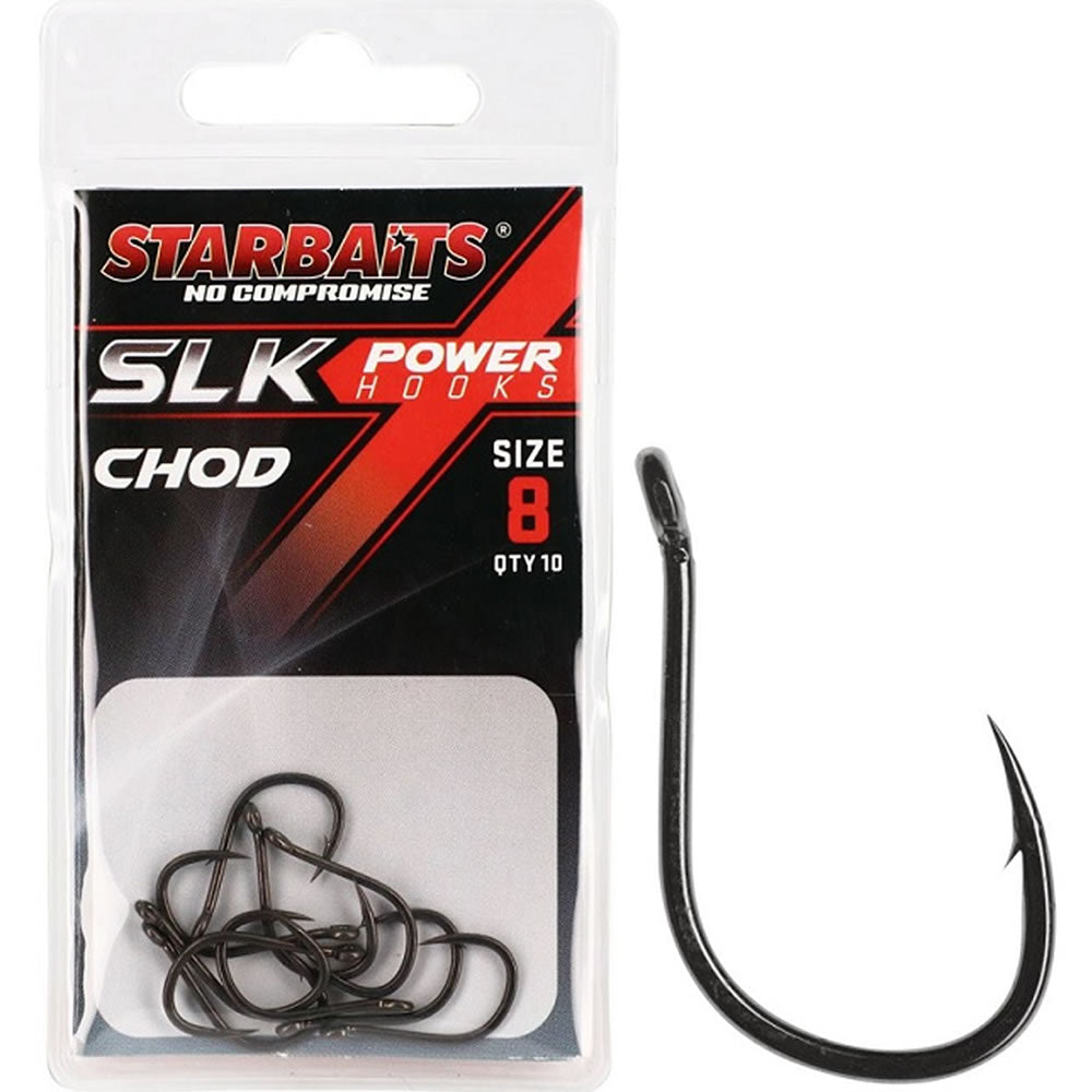 Carlige STARBAITS Power PTFE Teflon Chod 10buc/pac