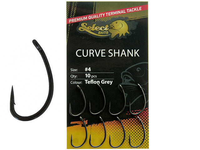Carlige Select Baits Curve Shank Hooks Nr.4