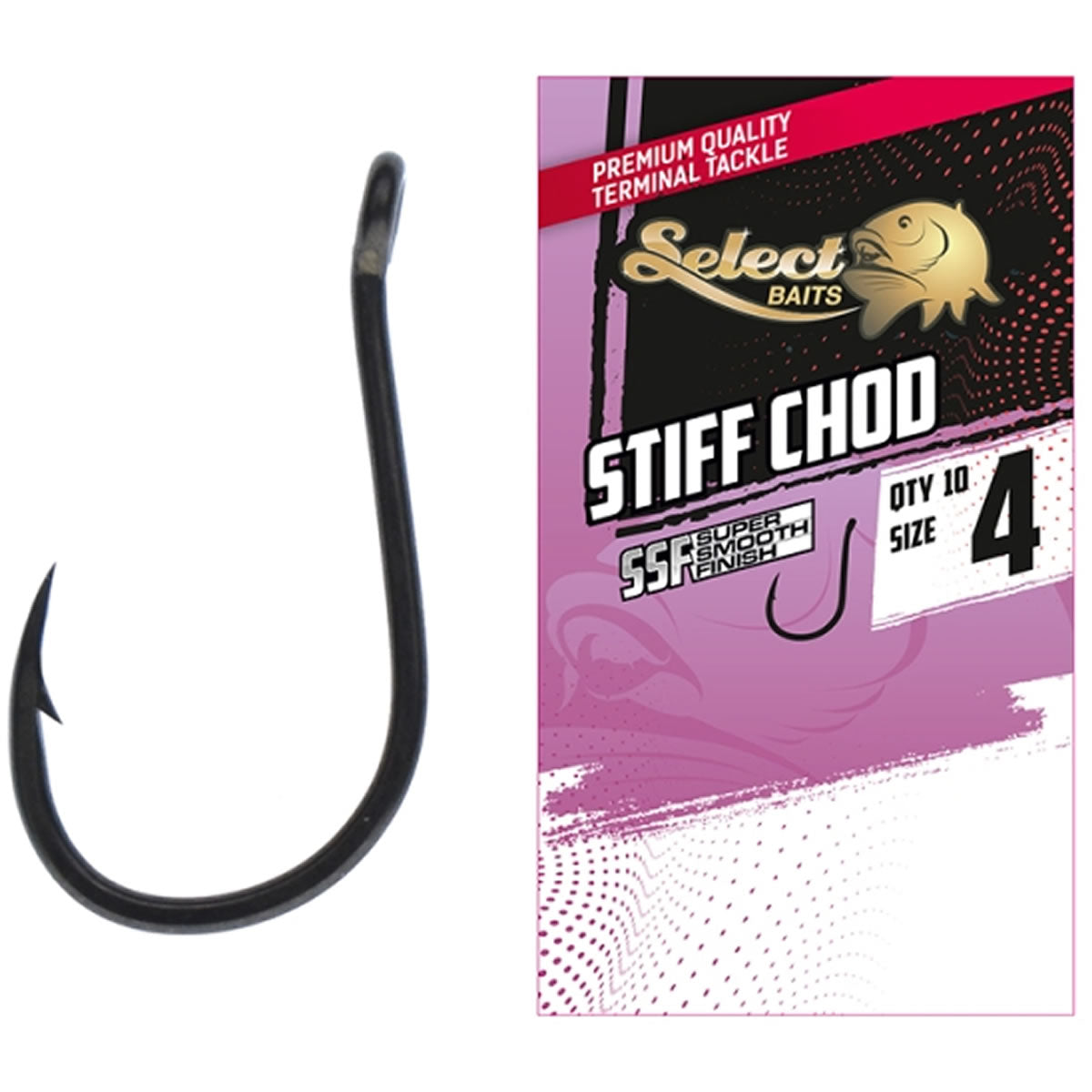 Carlige Select Baits Stiff Chod SSF 10buc/pac