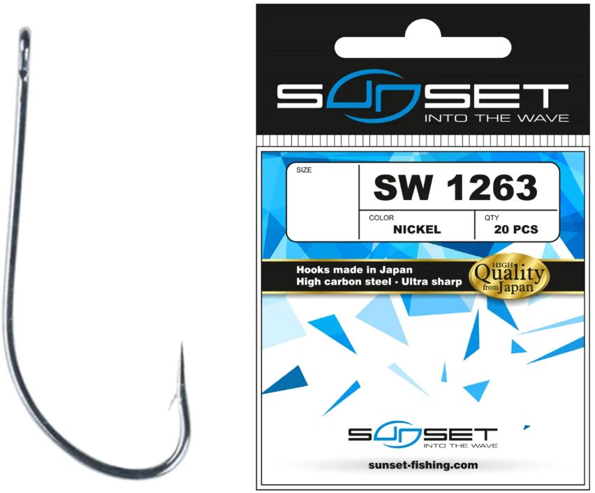 Carlige Sunset Sunhooks SW 1263NI 20buc/plic