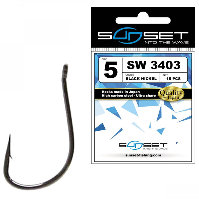 Carlige Sunset Sunhooks SW 3403BN no.18 15buc