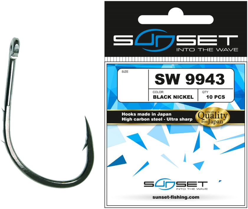Carlige Sunset Sunhooks SW 9943BN 8buc/plic