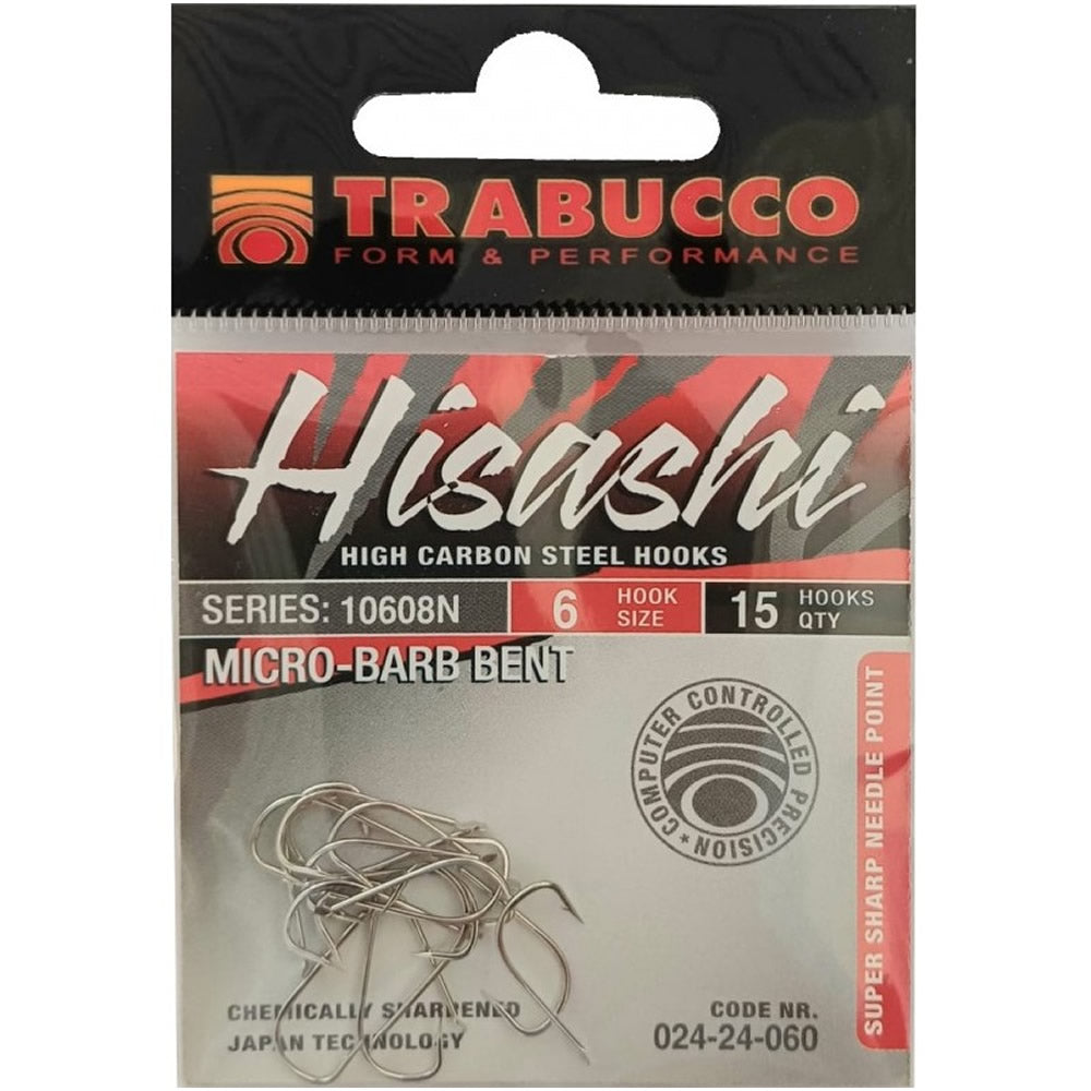 Carlige TRABUCCO Hisashi 10608B-BL Sode 15buc/pac