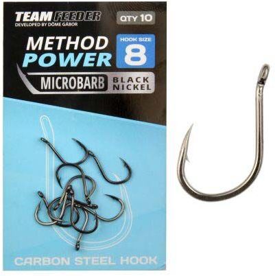 Carlige Team Feeder By Dome Method Power Microbarb 10buc/pac
