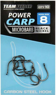 Carlige Team Feeder By Dome Power Carp Microbarb 10buc/pac
