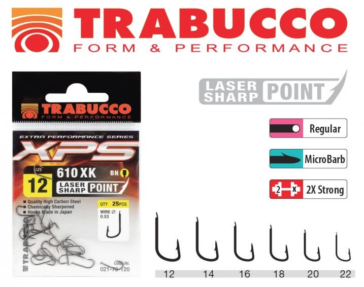 Carlige Trabucco XPS 610XK 25buc/pac