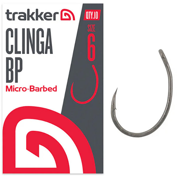 Carlige Trakker Clinga BP Hooks Micro Barbed 10buc/pac
