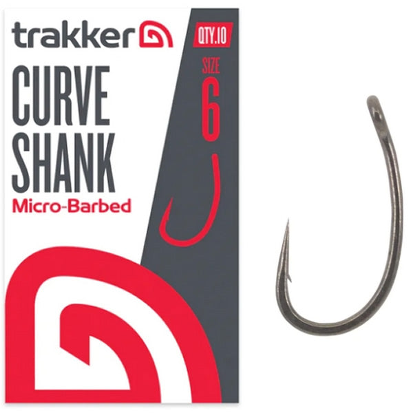 Carlige Trakker Curve Shank Hooks Micro Barbed 10buc/pac