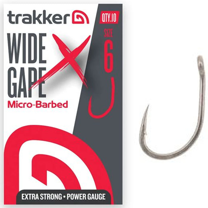 Carlige Trakker Wide Gape XS Hooks Micro Barbed 10buc/pac