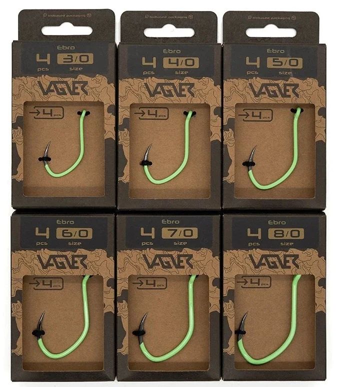 Carlige VAGNER Hook Ebro 4buc/pac