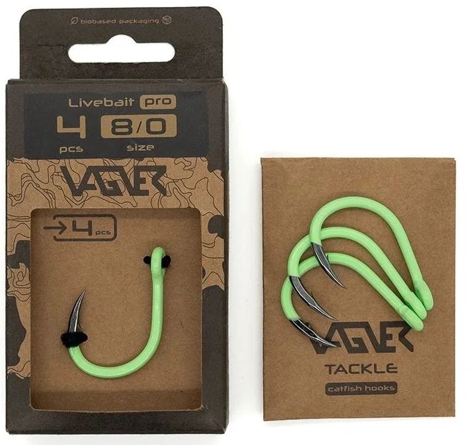 Carlige VAGNER Hook Livebait Pro 4buc/pac